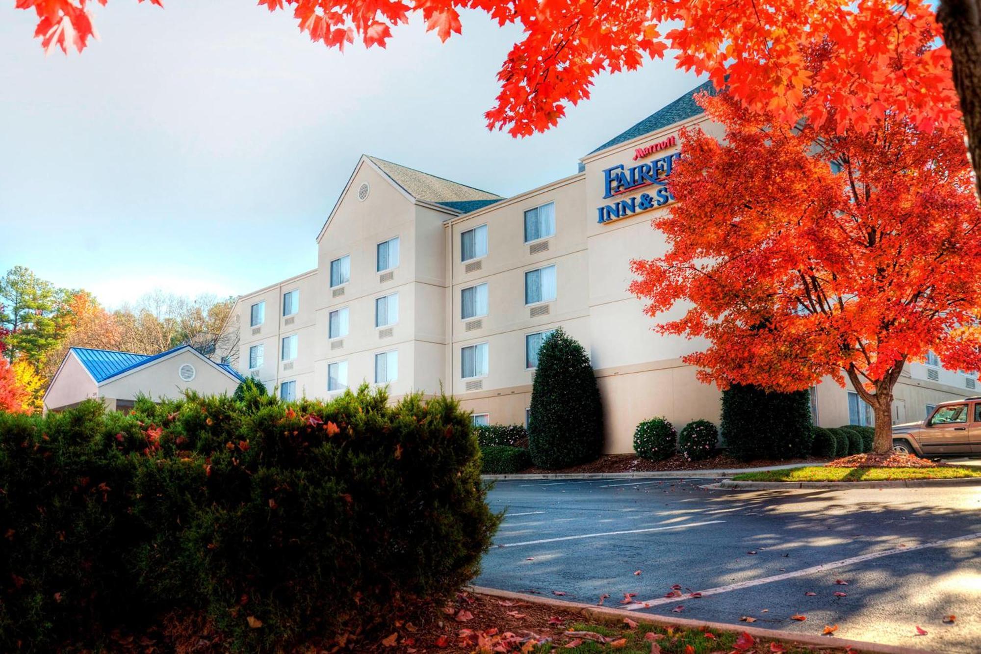 Fairfield Inn & Suites Raleigh Crabtree Valley Buitenkant foto